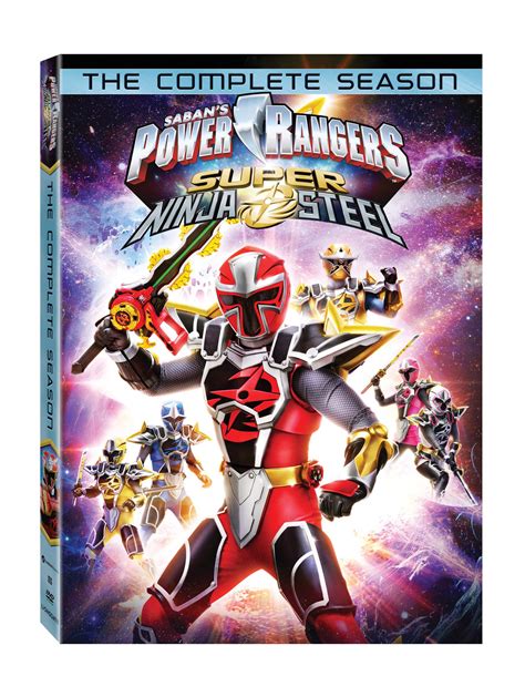 power rangers ninja steel dvd box set|Power Rangers Super Ninja Steel: The Complete Season.